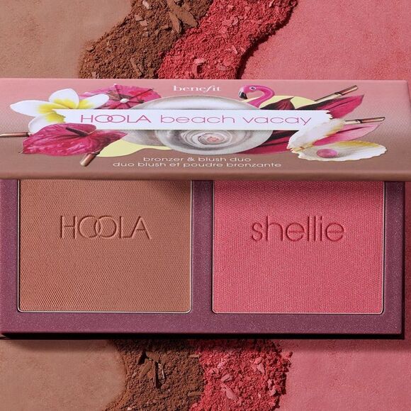 Benefit Hoola Beach Vacay Bronzer & Blush Duo - Picture 2 of 9